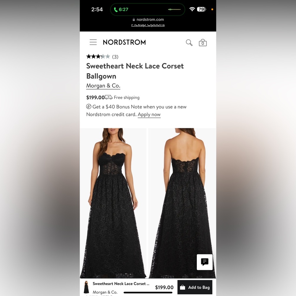 Maxi black dress!